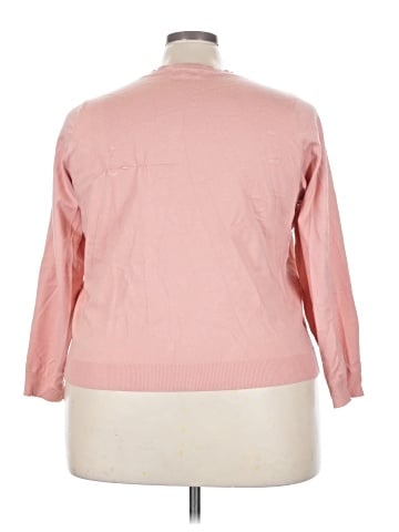 Kathy Ireland 3/4 Sleeve Button-Down Shirt (view 2)