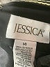 Jessica 100% Polyester Black Cocktail Dress Size 14 - photo 7