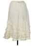 Bloomingdale's 100% Polyester Ivory Formal Skirt Size 8 - photo 2