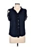 Dylan 100% Rayon Blue Sleeveless Blouse Size M (estimated) - photo 1