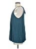 One September 100% Rayon Teal Sleeveless Blouse Size S - photo 5
