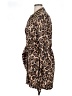 Intempo Animal Print Brown Kimono Size XL - photo 5
