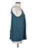 One September 100% Rayon Teal Sleeveless Blouse Size S - photo 4
