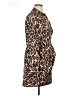 Intempo Animal Print Brown Kimono Size XL - photo 4