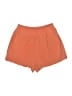 Athleta Solid Orange Shorts Size L - photo 1