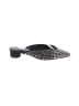 Zara 100% Leather Black Mule/Clog Size EU 38 - photo 1