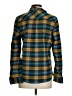 L.L.Bean Plaid Teal Long Sleeve Button-Down Shirt Size S - photo 2