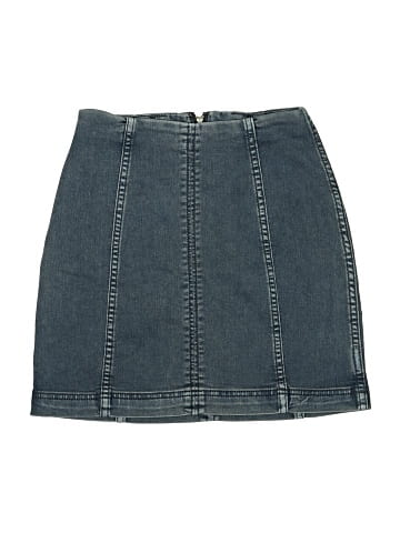 Free People Denim Skirt (view 1)