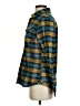L.L.Bean Plaid Teal Long Sleeve Button-Down Shirt Size S - photo 5