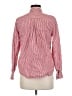 Old Navy 100% Cotton Stripes Red Long Sleeve Button-Down Shirt Size M - photo 2