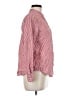 Old Navy 100% Cotton Stripes Red Long Sleeve Button-Down Shirt Size M - photo 4