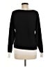 Blanc Noir Color Block Black Pullover Sweater Size M - photo 2