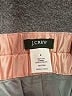 J.Crew 100% Silk Metallic Gray Silk Skirt Size 6 - photo 4