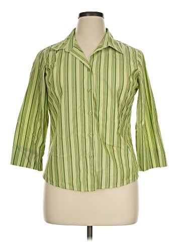 A.L.C. 3/4 Sleeve Button-Down Shirt (view 1)