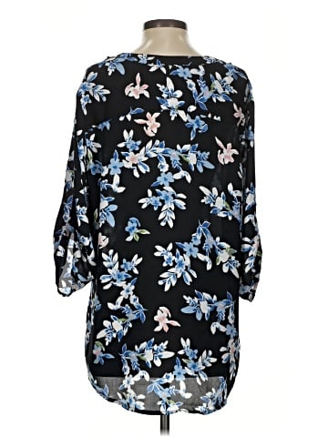 NY Collection 3/4 Sleeve Blouse (view 2)