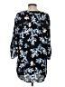 NY Collection 100% Polyester Floral Black 3/4 Sleeve Blouse Size P (petite) - photo 2