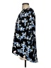 NY Collection 100% Polyester Floral Black 3/4 Sleeve Blouse Size P (petite) - photo 5