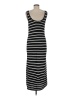 Express Stripes Black Casual Dress Size M - photo 2