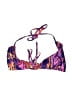Unbranded Print Purple Swimsuit Top Size L - photo 1