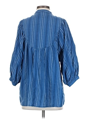 The Great. 3/4 Sleeve Button-Down Shirt (view 2)