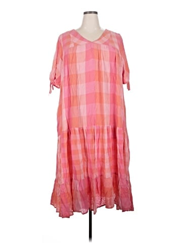 Terra & Sky Casual Dress (view 1)