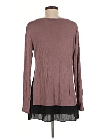 LOGO by Lori Goldstein Long Sleeve Blouse (view 2)