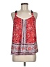 Jolt Red Sleeveless Blouse Size M - photo 1