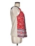 Jolt Red Sleeveless Blouse Size M - photo 4