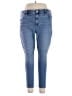 American Eagle Outfitters Solid Blue Jeans Size 18S - photo 1