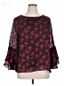 Kasper Red 3/4 Sleeve Blouse Size XL - photo 1