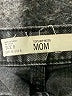 Topshop Hearts Black Denim Shorts Size 8 - photo 3
