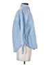 Universal Thread 100% Cotton Stripes Blue Long Sleeve Button-Down Shirt Size XS - photo 4
