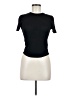 Zara Black Short Sleeve Turtleneck Size M - photo 1