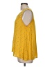 Old Navy 100% Rayon Yellow Sleeveless Blouse Size M - photo 5