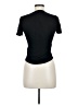 Zara Black Short Sleeve Turtleneck Size M - photo 2