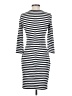 Express Stripes White Casual Dress Size S - photo 2