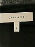 Lark & Ro Solid Black Cocktail Dress Size 8 - photo 7