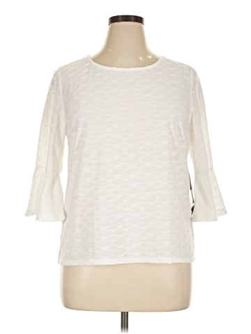 Onque Casuals 3/4 Sleeve Top (view 1)