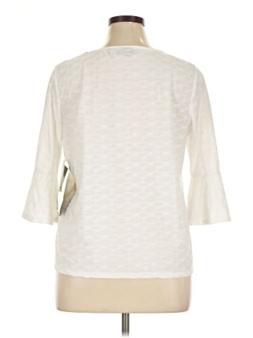 Onque Casuals 3/4 Sleeve Top (view 2)