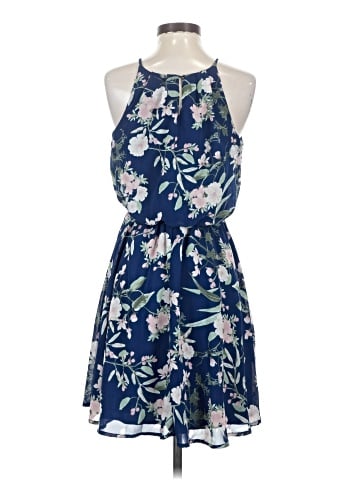 Blue Rain Casual Dress (view 2)