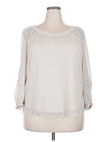 LC Lauren Conrad 3/4 Sleeve Blouse (view 1)