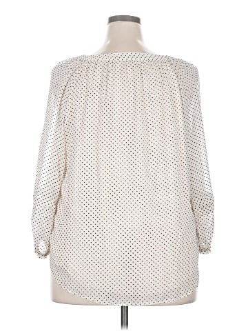LC Lauren Conrad 3/4 Sleeve Blouse (view 2)