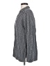 J.Jill 100% Rayon Checkered-gingham Gray Long Sleeve Button-Down Shirt Size S - photo 5