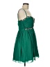 Deb 100% Polyester Stars Green Cocktail Dress Size 7 - photo 4