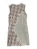 3.1 Phillip Lim Graphic Brown Casual Dress Size 0 - photo 2