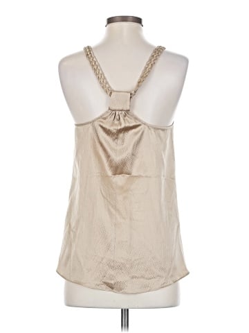 7 For All Mankind Sleeveless Silk Top (view 2)