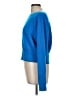 Theory Blue Pullover Sweater Size M - photo 5