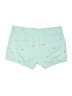 J.Crew 100% Cotton Print Teal Shorts Size 2 - photo 2