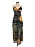 LOFT Beach Tropical Black Cocktail Dress Size 0 - photo 1