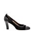 Adrienne Vittadini 100% Leather Black Heels Size 10 - photo 1